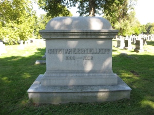 Christian E. Schoellkopf's tombstone